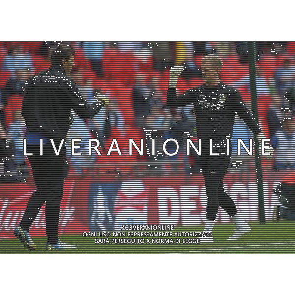 COSTEL PANTILIMON REPLACED BY KEEPER JOE HART MANCHESTER CITY V WIGAN ATHLETIC MANCHESTER CITY V WIGAN ATHLETIC. THE FA CUP FINAL 2013 WEMBLEY STADIUM, LONDON, ENGLAND, UK 11 May 2013 GAR68236 WARNING! This Photograph May Only Be Used For Newspaper And/Or Magazine Editorial Purposes. May Not Be Used For Publications Involving 1 player, 1 Club Or 1 Competition Without Written Authorisation From Football DataCo Ltd. For Any Queries, Please Contact Football DataCo Ltd on +44 (0) 207 864 9121 AG ALDO LIVERANI S A S ONLY ITALY