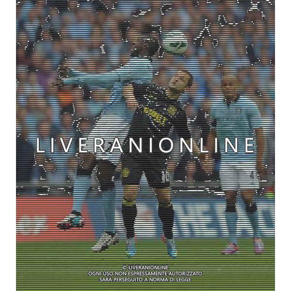 Yaya Toure Manchester City 2012/13 Shaun Maloney Wigan Athletic Manchester City V Wigan Athletic 11/05/13 FA Cup Final Photo: Robin Parker Fotosports International AG ALDO LIVERANI S A S ONLY ITALY