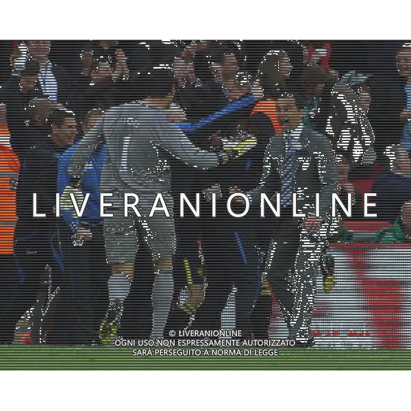 JOEL ROBLES \' ROBERTO MARTINEZ CELEBRATE GOAL MANCHESTER CITY V WIGAN ATHLETIC MANCHESTER CITY V WIGAN ATHLETIC. THE FA CUP FINAL 2013 WEMBLEY STADIUM, LONDON, ENGLAND, UK 11 May 2013 GAR68277 WARNING! This Photograph May Only Be Used For Newspaper And/Or Magazine Editorial Purposes. May Not Be Used For Publications Involving 1 player, 1 Club Or 1 Competition Without Written Authorisation From Football DataCo Ltd. For Any Queries, Please Contact Football DataCo Ltd on +44 (0) 207 864 9121 ©photoshot/AGENZIA ALDO LIVERANI SAS - ITALY ONLY - EDITORIAL USE ONLY