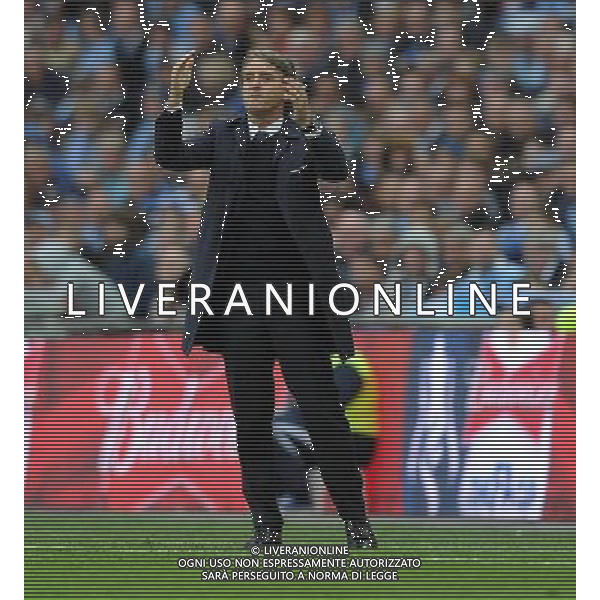 Roberto Mancini Manager Manchester City 2012/13 Manchester City V Wigan Athletic (0-1) 11/05/13 FA Cup Final 2013 Photo: Robin Parker Fotosports International ©PHOTOSHOT/AGENZIA ALDO LIVERANI SAS - ITALY ONLY - EDITORIAL USE ONLY
