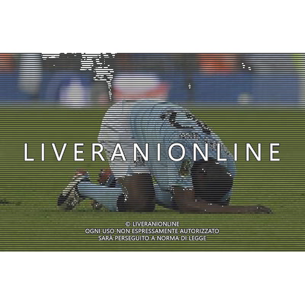 Wembley Stadium Manchester City v Wigan (0-1) FA Cup Final 11/05/2013 Disappointment for Yaya Toure (Manchester City) as Wigan win the FA Cup Photo: Roger Parker Fotosports International ©PHOTOSHOT/AGENZIA ALDO LIVERANI SAS - ITALY ONLY - EDITORIAL USE ONLY