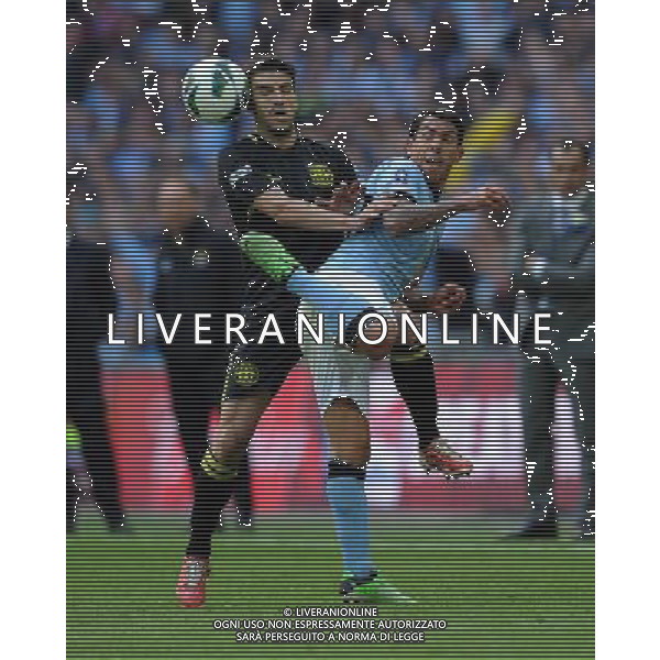 Carlos Tevez Manchester City 2012/13 Jordi Gomez Wigan Athletic Manchester City V Wigan Athletic 11/05/13 FA Cup Final Photo: Robin Parker Fotosports International ©PHOTOSHOT/AGENZIA ALDO LIVERANI SAS - ITALY ONLY - EDITORIAL USE ONLY