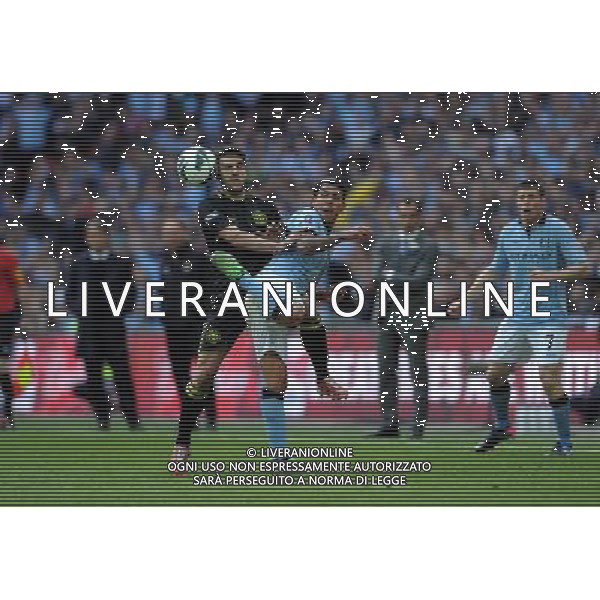 Carlos Tevez Manchester City 2012/13 Jordi Gomez Wigan Athletic Manchester City V Wigan Athletic 11/05/13 FA Cup Final Photo: Robin Parker Fotosports International ©PHOTOSHOT/AGENZIA ALDO LIVERANI SAS - ITALY ONLY - EDITORIAL USE ONLY