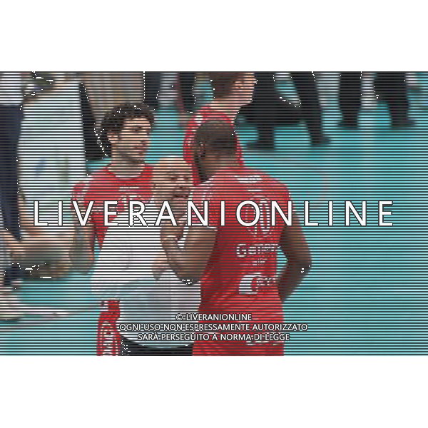 TRENTO 12/05/2013 68Â° CAMPIONATO ITALIANO DI PALLAVOLO MASCHILE SERIE A 1 FINALE-GARA 5 ITAS-PIACENZA NELLA FOTO:LUCA MONTI FOTO PAOLA GARBUIO/AG.ALDO LIVERANI