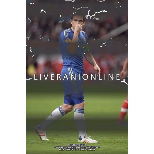 Frank Lampard Chelsea Europa League Final 2013 Benfica V Chelsea 15/05/13 UEFA Europa League Final Photo: Robin Parker Fotosports International ©PHOTOSHOT/AGENZIA ALDO LIVERANI SAS - ITALY ONLY - EDITORIAL USE ONLY