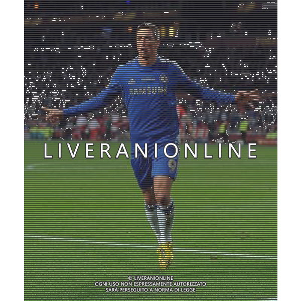 Amsterdam Arena Benfica v Chelsea Europa League Final 15/05/2013 Fernando Torres (Chelsea) celebrates first goal Photo: Robin Parker Fotosports International ©PHOTOSHOT/AGENZIA ALDO LIVERANI SAS - ITALY ONLY - EDITORIAL USE ONLY