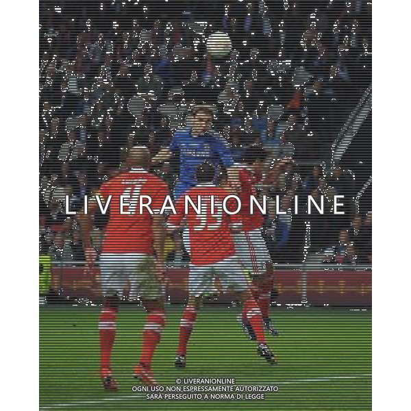 Branislav Ivanovic Scores Winning (2nd) Goal Chelsea Europa League Final 2013 Benfica V Chelsea (1-2) 15/05/13 UEFA Europa League Final Photo: Robin Parker Fotosports International ©PHOTOSHOT/AGENZIA ALDO LIVERANI SAS - ITALY ONLY - EDITORIAL USE ONLY