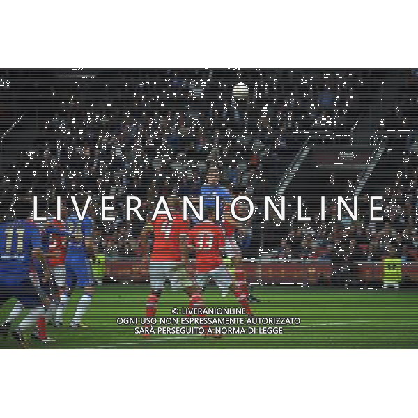 Branislav Ivanovic Scores Winning (2nd) Goal Chelsea Europa League Final 2013 Benfica V Chelsea (1-2) 15/05/13 UEFA Europa League Final Photo: Robin Parker Fotosports International ©PHOTOSHOT/AGENZIA ALDO LIVERANI SAS - ITALY ONLY - EDITORIAL USE ONLY
