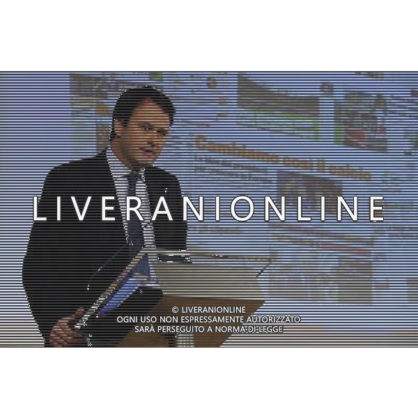 MILANO 20/5/2013 SALA BUZZATI VIA BALZAN, 3 CONVEGNO DELLA GAZZETTA DELLO SPORT: \'IL CALCIO CHE VOGLIAMO\' NELLA FOTO PIETRO SCOTT JOVANE AMMINISTRATORE DELEGATO RCS FOTO ROMANO/AG ALDO LIVERANI S.A.S.