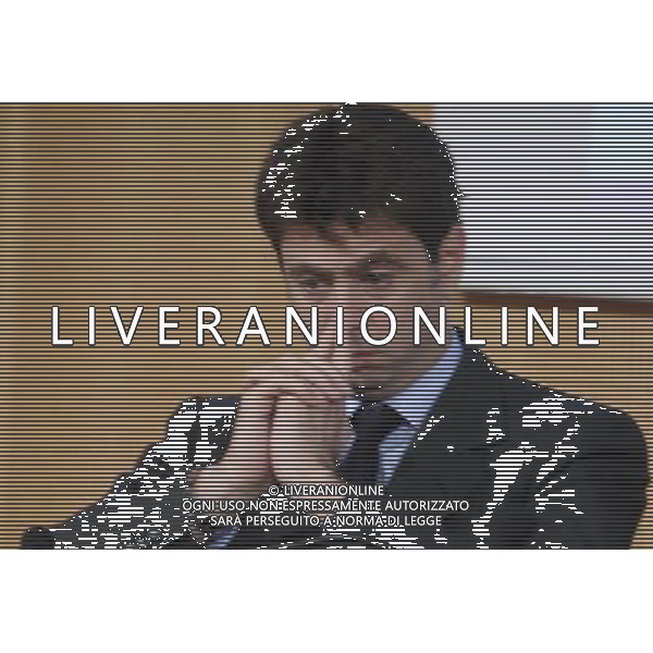 MILANO 20/5/2013 SALA BUZZATI VIA BALZAN, 3 CONVEGNO DELLA GAZZETTA DELLO SPORT: \'IL CALCIO CHE VOGLIAMO\' NELLA FOTO ANDREA AGNELLI FOTO ROMANO/AG ALDO LIVERANI S.A.S.