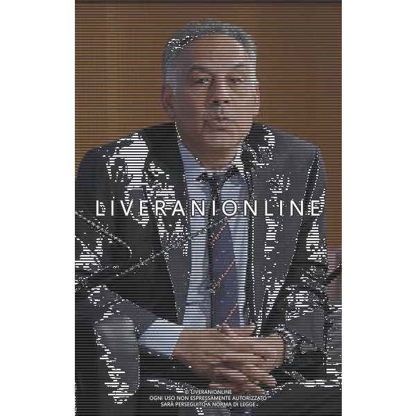 MILANO 20/5/2013 SALA BUZZATI VIA BALZAN, 3 CONVEGNO DELLA GAZZETTA DELLO SPORT: \'IL CALCIO CHE VOGLIAMO\' NELLA FOTO JAMES PALLOTTA FOTO ROMANO/AG ALDO LIVERANI S.A.S.