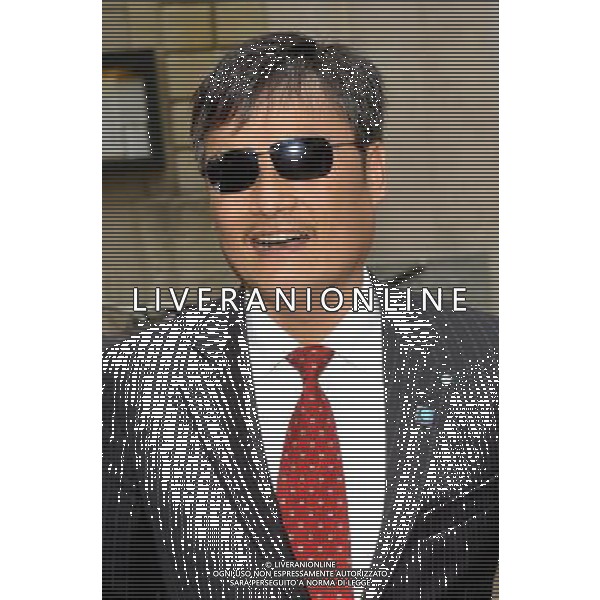 Chen Guangcheng - The blind Chinese human rights activist who escaped house arrest to reach the US Embassy in Beijing last year speaking at the Union in his only UK public speech aside from Parliament. AG ALDO LIVERANI S A S ONLY ITALY