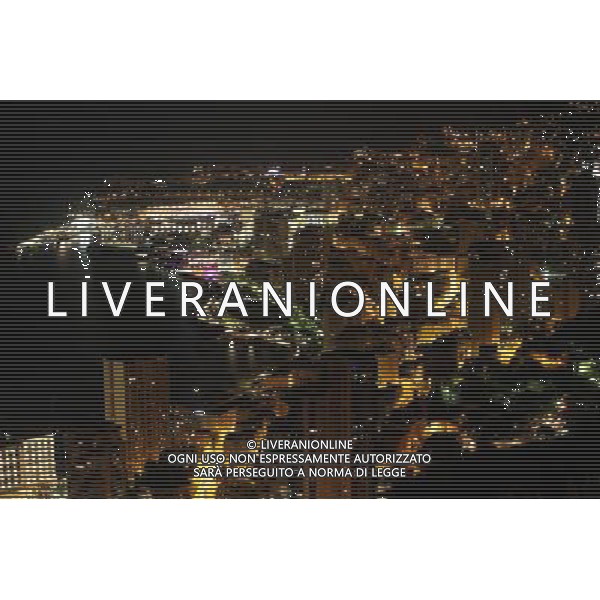 Scenic Monaco at night. 20.05.2013. Formula 1 World Championship, Rd 6, Monaco Grand Prix, Monte Carlo, Monaco, Monday - www.xpbimages.com, EMail: requests@xpbimages.com - copy of publication required for printed pictures. Every used picture is fee-liable. © Copyright: Schaber / XPB Images AG ALDO LIVERANI S A S ONLY ITALY