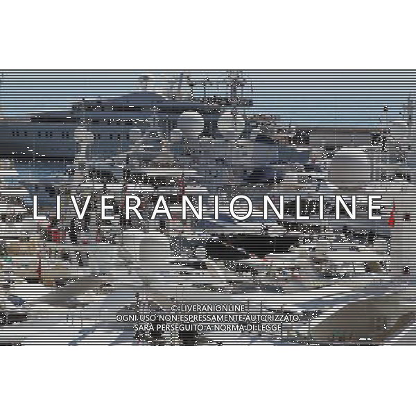 Boats in the harbour. 22.05.2013. Formula 1 World Championship, Rd 6, Monaco Grand Prix, Monte Carlo, Monaco, Preparation Day. - www.xpbimages.com, EMail: requests@xpbimages.com - copy of publication required for printed pictures. Every used picture is fee-liable. © Copyright: Moy / XPB Images AG ALDO LIVERANI S A S ONLY ITALY