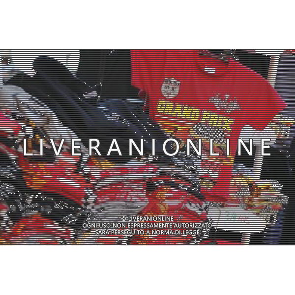 Merchandise for sale. 22.05.2013. Formula 1 World Championship, Rd 6, Monaco Grand Prix, Monte Carlo, Monaco, Preparation Day. - www.xpbimages.com, EMail: requests@xpbimages.com - copy of publication required for printed pictures. Every used picture is fee-liable. © Copyright: Moy / XPB Images AG ALDO LIVERANI S A S ONLY ITALY