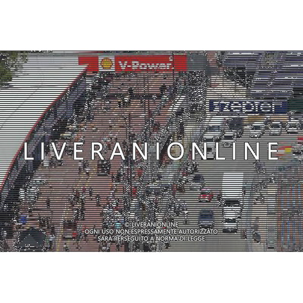 Scenic view of the pits. 22.05.2013. Formula 1 World Championship, Rd 6, Monaco Grand Prix, Monte Carlo, Monaco, Preparation Day. - www.xpbimages.com, EMail: requests@xpbimages.com - copy of publication required for printed pictures. Every used picture is fee-liable. © Copyright: Moy / XPB Images AG ALDO LIVERANI S A S ONLY ITALY
