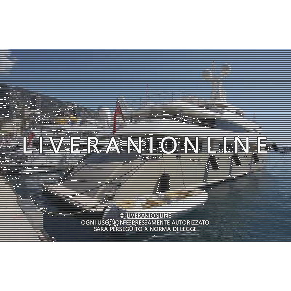 Boats in the harbour. 22.05.2013. Formula 1 World Championship, Rd 6, Monaco Grand Prix, Monte Carlo, Monaco, Preparation Day. - www.xpbimages.com, EMail: requests@xpbimages.com - copy of publication required for printed pictures. Every used picture is fee-liable. © Copyright: Moy / XPB Images AG ALDO LIVERANI S A S ONLY ITALY