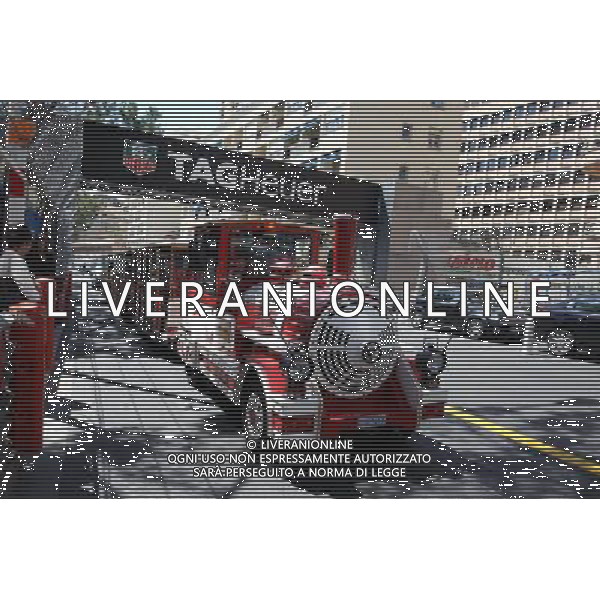 A train tourist ride on the circuit. 22.05.2013. Formula 1 World Championship, Rd 6, Monaco Grand Prix, Monte Carlo, Monaco, Preparation Day. - www.xpbimages.com, EMail: requests@xpbimages.com - copy of publication required for printed pictures. Every used picture is fee-liable. © Copyright: Moy / XPB Images AG ALDO LIVERANI S A S ONLY ITALY