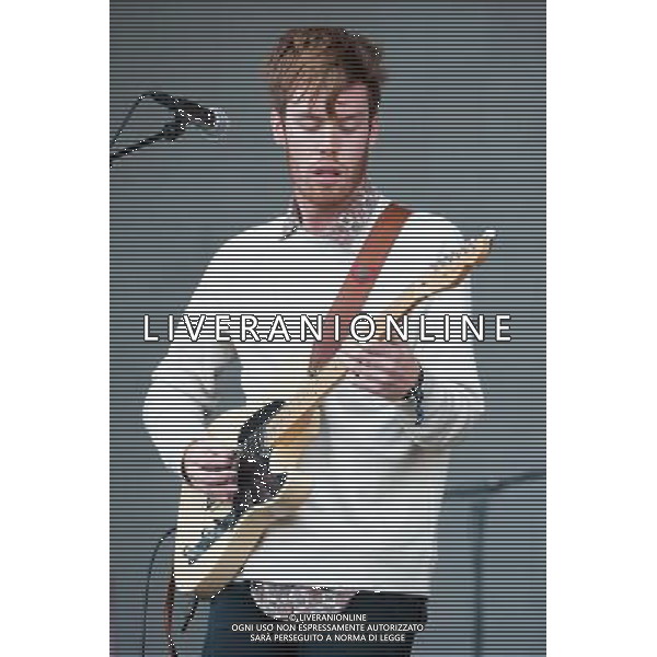 Picture shows Jack Tatum from Wild Nothing playing live at Primavera Sound Festival at Parc Del Forum Heineken Stage in Barcelona on the 23rd of May 2013. ©PHOTOSHOT/AGENZIA ALDO LIVERANI SAS - ITALY ONLY - EDITORIAL USE ONLY
