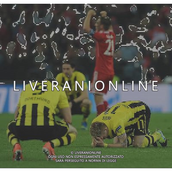 UEFA Champions League 2012/2013 Finale Londra - 25.05.2013 Borussia Dortmund-Bayern Monaco Nella Foto:delusione borussia /Ph.Vitez-Ag. Aldo Liverani