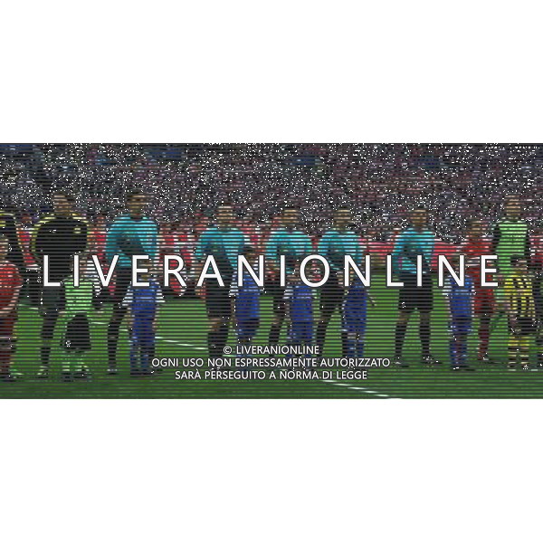 UEFA Champions League 2012/2013 Finale Londra - 25.05.2013 Borussia Dortmund-Bayern Monaco Nella Foto:Rizzoli Nicola-Renato Faverani-Andrea Stefani-Gianluca Rocchi-Paolo Tagliavento /Ph.Vitez-Ag. Aldo Liverani