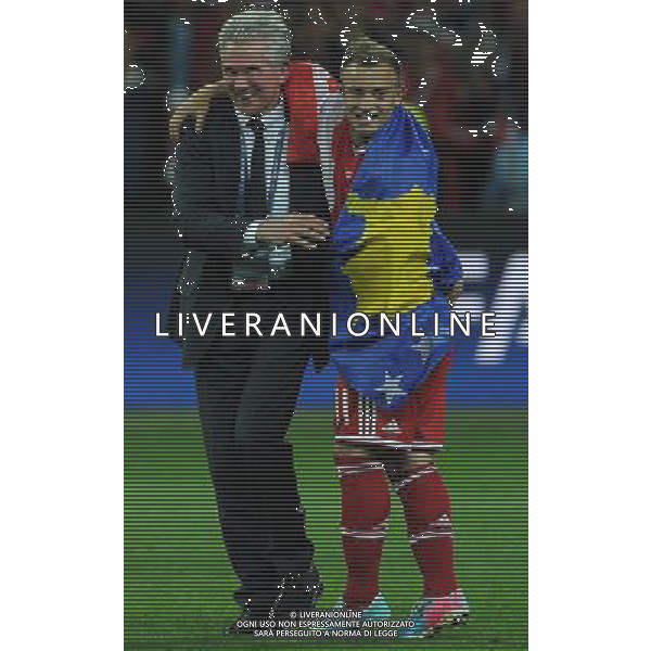 UEFA Champions League 2012/2013 Finale Londra - 25.05.2013 Borussia Dortmund-Bayern Monaco Nella Foto:Jupp Heynckes con Shaqiri Xherdan /Ph.Vitez-Ag. Aldo Liverani