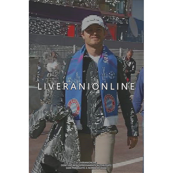 Nico Rosberg (GER) Mercedes AMG F1 wearing a Bayern Munich scarf ahead of this evening\'s Champions\' League final at Wembley, London. 25.05.2013. Formula 1 World Championship, Rd 6, Monaco Grand Prix, Monte Carlo, Monaco, Qualifying Day - PHOTO: FOTOSPORTS INTERNATIONAL/xpb.cc UK Only ©PHOTOHSOT/AGENZIA ALDO LIVERANI SAS - ITALY ONLY - Borussia Dortmund - Bayern Monaco UEFA Champions League 2012/2013 Finale Londra - 25.05.2013