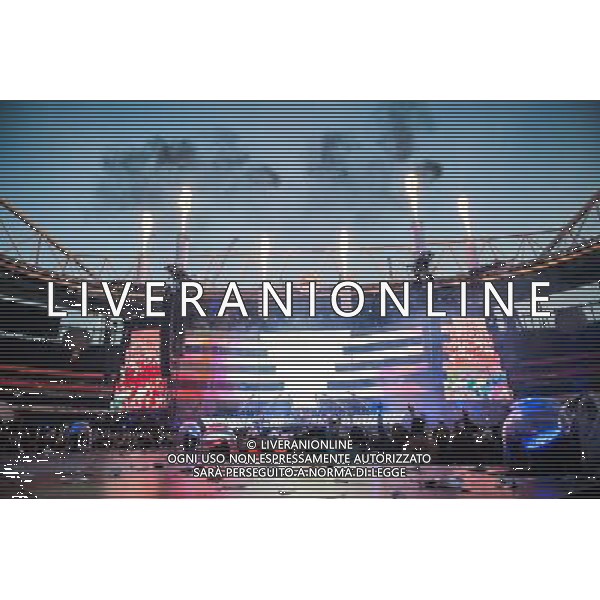 Muse perform at the Emirates Stadium in London on the 25th May 2013 /AGENZIA ALDO LIVERANI SAS-ITALY ONLY - EDITORIAL USE ONLY