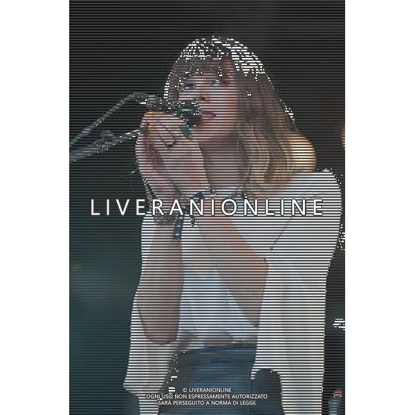 Picture shows Melody Echo Chamber playing live at Primavera Sound Festival at Parc Del Forum in Barcelona on the 25th of May 2013. Photographer: Gaelle Beri /AGENZIA ALDO LIVERANI SAS-ITALY ONLY - EDITORIAL USE ONLY