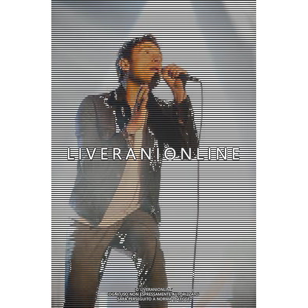 Picture shows Blur playing live at Primavera Sound Festival at Parc Del Forum in Barcelona on the 24th of May 2013. Photographer: Gaelle Beri /AGENZIA ALDO LIVERANI SAS-ITALY ONLY - EDITORIAL USE ONLY