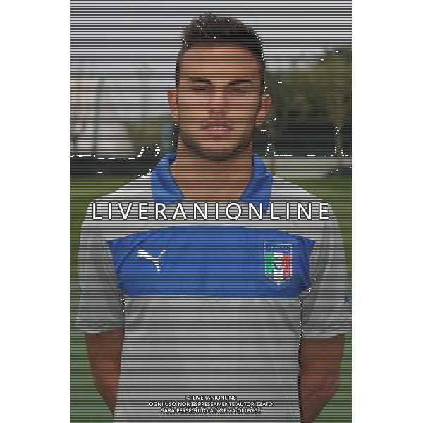 Campionati Europei UEFA Under 21 Ritiro Nazionale Italiana Carnago (VA) - 28.05.2013 Foto di Gruppo e Testine Italia U21 Nella Foto:Bardi Francesco /Ph.Vitez-Ag. Aldo Liverani