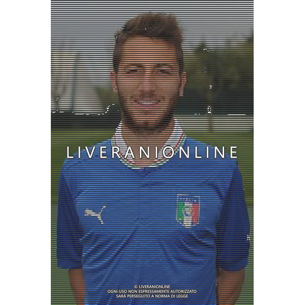 Campionati Europei UEFA Under 21 Ritiro Nazionale Italiana Carnago (VA) - 28.05.2013 Foto di Gruppo e Testine Italia U21 Nella Foto:Bertolacci Andrea /Ph.Vitez-Ag. Aldo Liverani