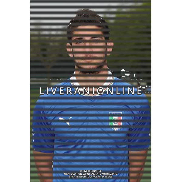 Campionati Europei UEFA Under 21 Ritiro Nazionale Italiana Carnago (VA) - 28.05.2013 Foto di Gruppo e Testine Italia U21 Nella Foto:Bianchetti Matteo /Ph.Vitez-Ag. Aldo Liverani