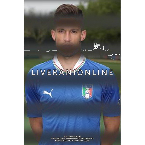 Campionati Europei UEFA Under 21 Ritiro Nazionale Italiana Carnago (VA) - 28.05.2013 Foto di Gruppo e Testine Italia U21 Nella Foto:Biraghi Cristiano /Ph.Vitez-Ag. Aldo Liverani