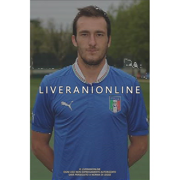 Campionati Europei UEFA Under 21 Ritiro Nazionale Italiana Carnago (VA) - 28.05.2013 Foto di Gruppo e Testine Italia U21 Nella Foto:Caldirola Luca /Ph.Vitez-Ag. Aldo Liverani