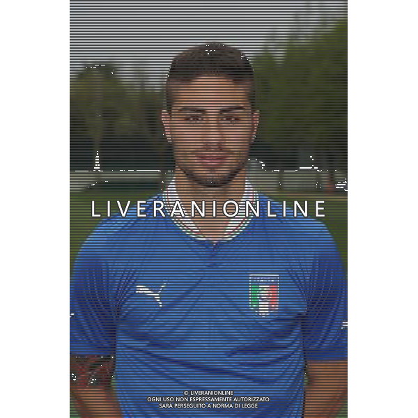 Campionati Europei UEFA Under 21 Ritiro Nazionale Italiana Carnago (VA) - 28.05.2013 Foto di Gruppo e Testine Italia U21 Nella Foto:Capuano Marco /Ph.Vitez-Ag. Aldo Liverani