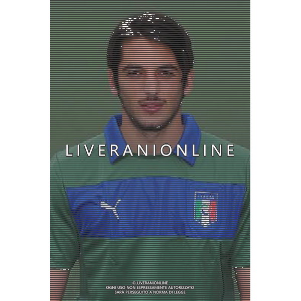 Campionati Europei UEFA Under 21 Ritiro Nazionale Italiana Carnago (VA) - 28.05.2013 Foto di Gruppo e Testine Italia U21 Nella Foto:Colombi Simone /Ph.Vitez-Ag. Aldo Liverani