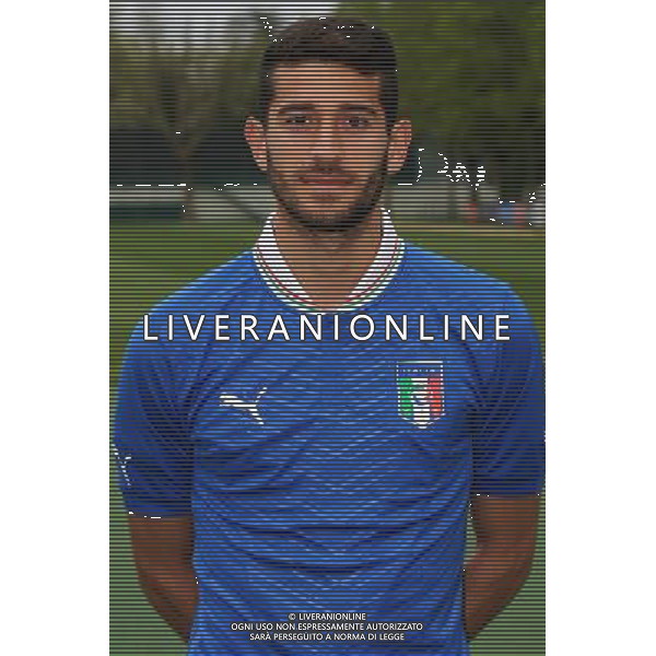 Campionati Europei UEFA Under 21 Ritiro Nazionale Italiana Carnago (VA) - 28.05.2013 Foto di Gruppo e Testine Italia U21 Nella Foto:Crimi Marco /Ph.Vitez-Ag. Aldo Liverani