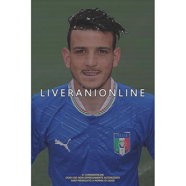 Campionati Europei UEFA Under 21 Ritiro Nazionale Italiana Carnago (VA) - 28.05.2013 Foto di Gruppo e Testine Italia U21 Nella Foto:Florenzi Alessandro /Ph.Vitez-Ag. Aldo Liverani