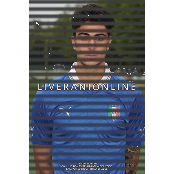 Campionati Europei UEFA Under 21 Ritiro Nazionale Italiana Carnago (VA) - 28.05.2013 Foto di Gruppo e Testine Italia U21 Nella Foto:Frascatore Paolo /Ph.Vitez-Ag. Aldo Liverani