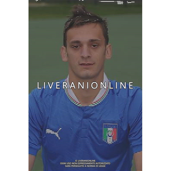 Campionati Europei UEFA Under 21 Ritiro Nazionale Italiana Carnago (VA) - 28.05.2013 Foto di Gruppo e Testine Italia U21 Nella Foto:Gabbiadini Manolo /Ph.Vitez-Ag. Aldo Liverani