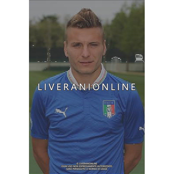 Campionati Europei UEFA Under 21 Ritiro Nazionale Italiana Carnago (VA) - 28.05.2013 Foto di Gruppo e Testine Italia U21 Nella Foto:Immobile Ciro /Ph.Vitez-Ag. Aldo Liverani