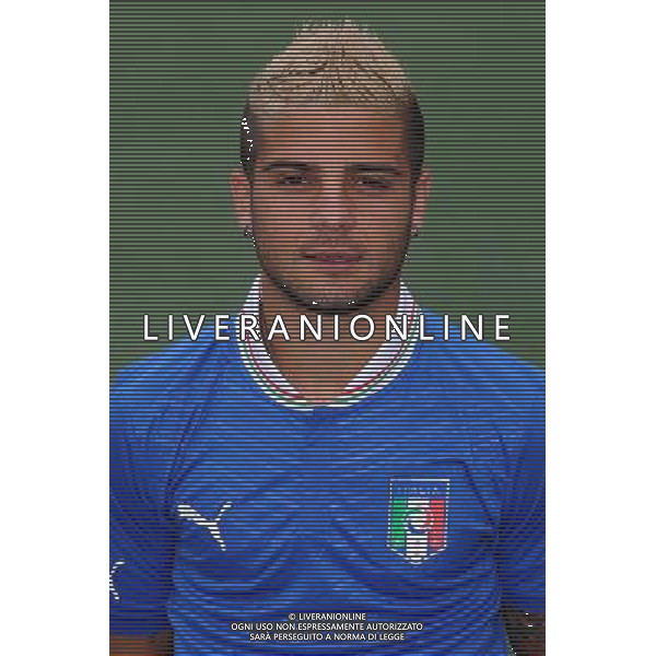 Campionati Europei UEFA Under 21 Ritiro Nazionale Italiana Carnago (VA) - 28.05.2013 Foto di Gruppo e Testine Italia U21 Nella Foto:Insigne Lorenzo /Ph.Vitez-Ag. Aldo Liverani