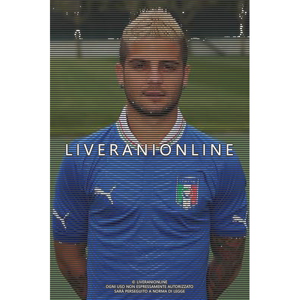 Campionati Europei UEFA Under 21 Ritiro Nazionale Italiana Carnago (VA) - 28.05.2013 Foto di Gruppo e Testine Italia U21 Nella Foto:Insigne Lorenzo /Ph.Vitez-Ag. Aldo Liverani