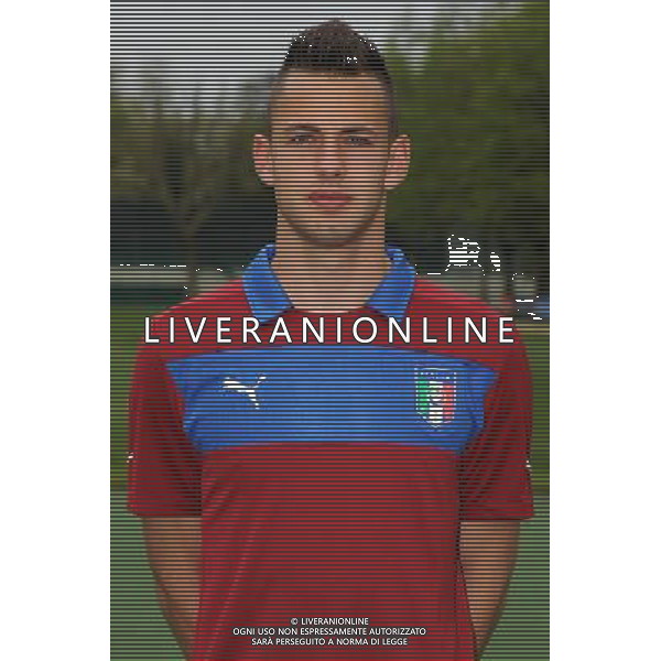 Campionati Europei UEFA Under 21 Ritiro Nazionale Italiana Carnago (VA) - 28.05.2013 Foto di Gruppo e Testine Italia U21 Nella Foto:Leali Nicola /Ph.Vitez-Ag. Aldo Liverani