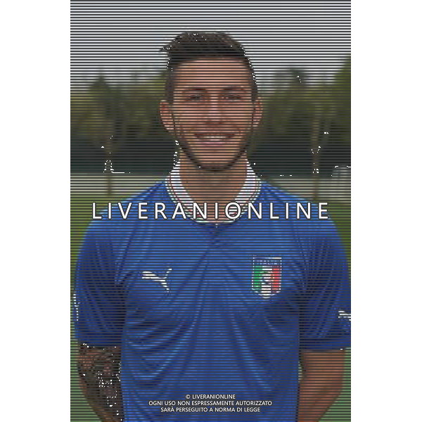 Campionati Europei UEFA Under 21 Ritiro Nazionale Italiana Carnago (VA) - 28.05.2013 Foto di Gruppo e Testine Italia U21 Nella Foto:Marrone Luca /Ph.Vitez-Ag. Aldo Liverani