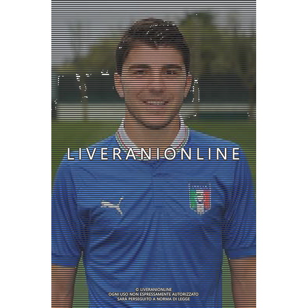 Campionati Europei UEFA Under 21 Ritiro Nazionale Italiana Carnago (VA) - 28.05.2013 Foto di Gruppo e Testine Italia U21 Nella Foto:Paloschi Alberto /Ph.Vitez-Ag. Aldo Liverani