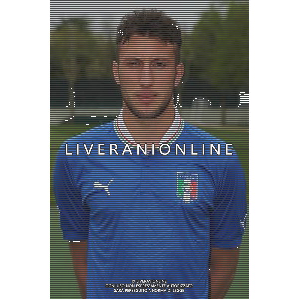 Campionati Europei UEFA Under 21 Ritiro Nazionale Italiana Carnago (VA) - 28.05.2013 Foto di Gruppo e Testine Italia U21 Nella Foto:Regini Vasco /Ph.Vitez-Ag. Aldo Liverani