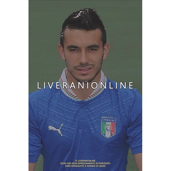 Campionati Europei UEFA Under 21 Ritiro Nazionale Italiana Carnago (VA) - 28.05.2013 Foto di Gruppo e Testine Italia U21 Nella Foto:Sansone Nicola /Ph.Vitez-Ag. Aldo Liverani