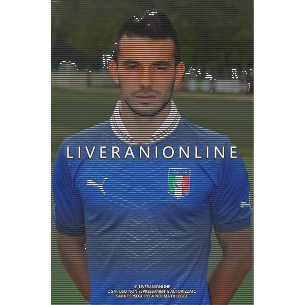 Campionati Europei UEFA Under 21 Ritiro Nazionale Italiana Carnago (VA) - 28.05.2013 Foto di Gruppo e Testine Italia U21 Nella Foto:Sansone Nicola /Ph.Vitez-Ag. Aldo Liverani